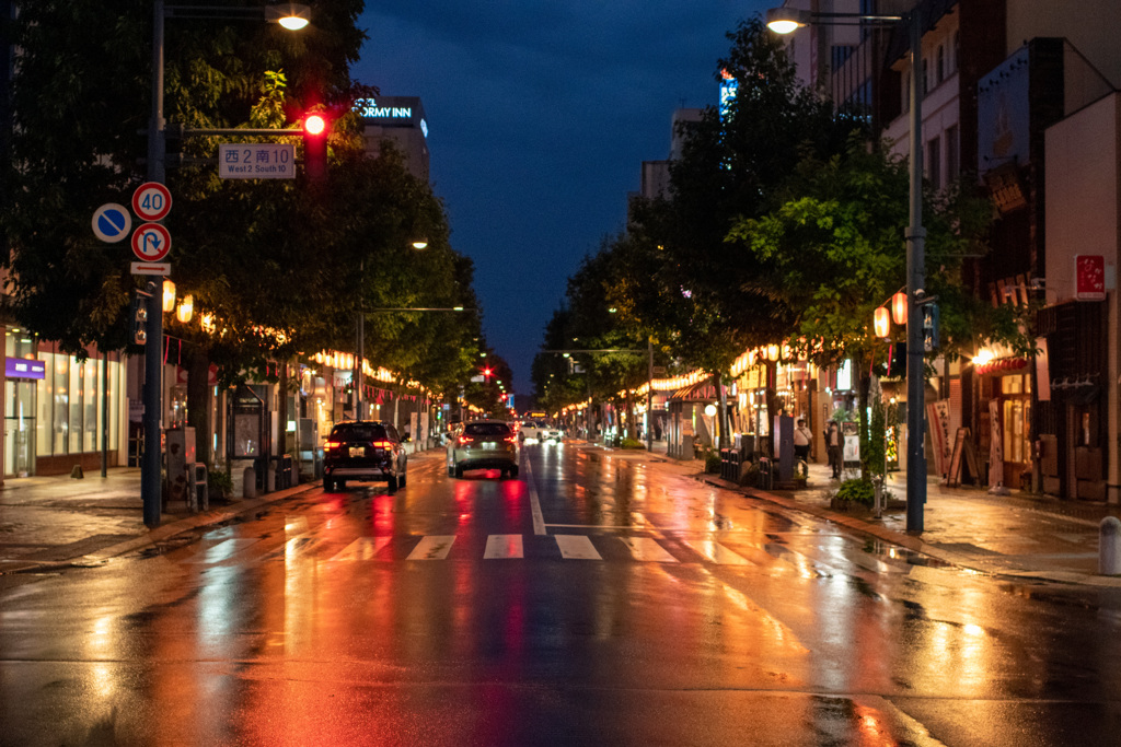 帯広の夜