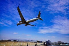 飛行機　デカッ!!