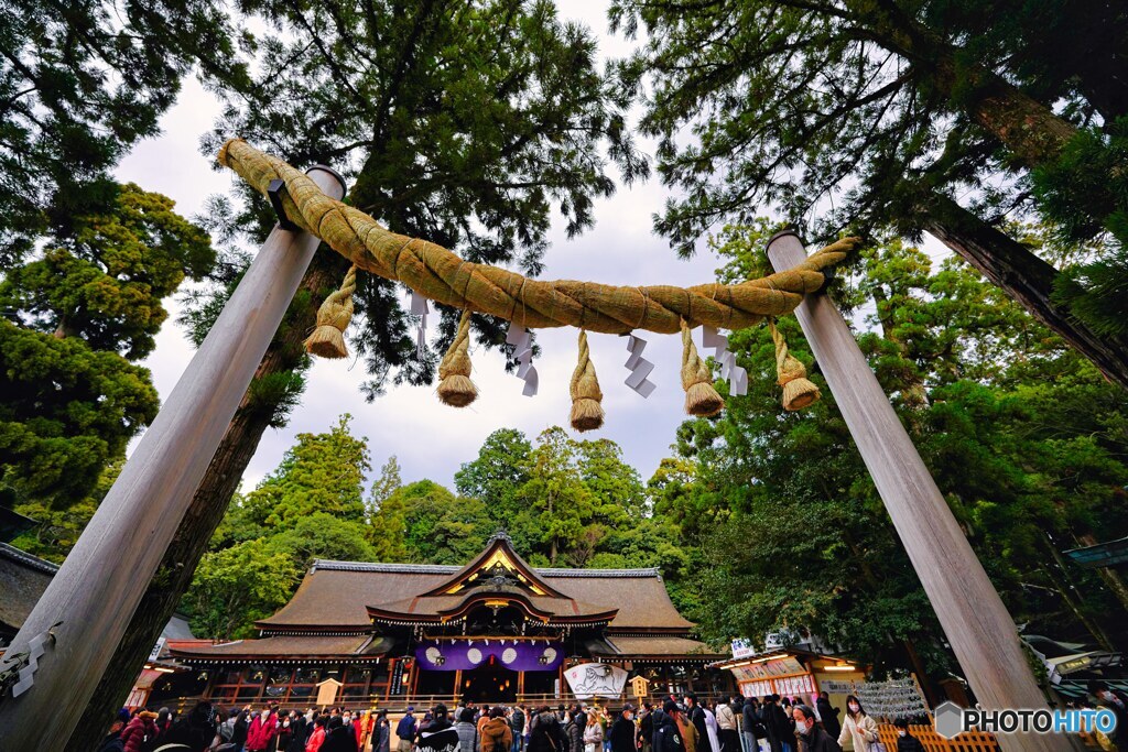 初詣(三輪明神 大神神社にて)