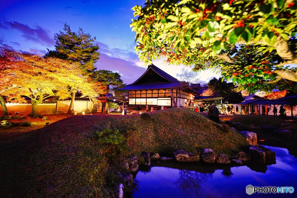 高台寺にて