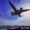 飛行機　デカッ!!