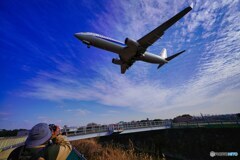 飛行機　デカッ!!
