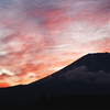 日の出　富士山