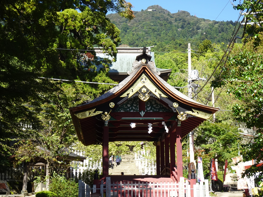 筑波山の神社【秋涼】