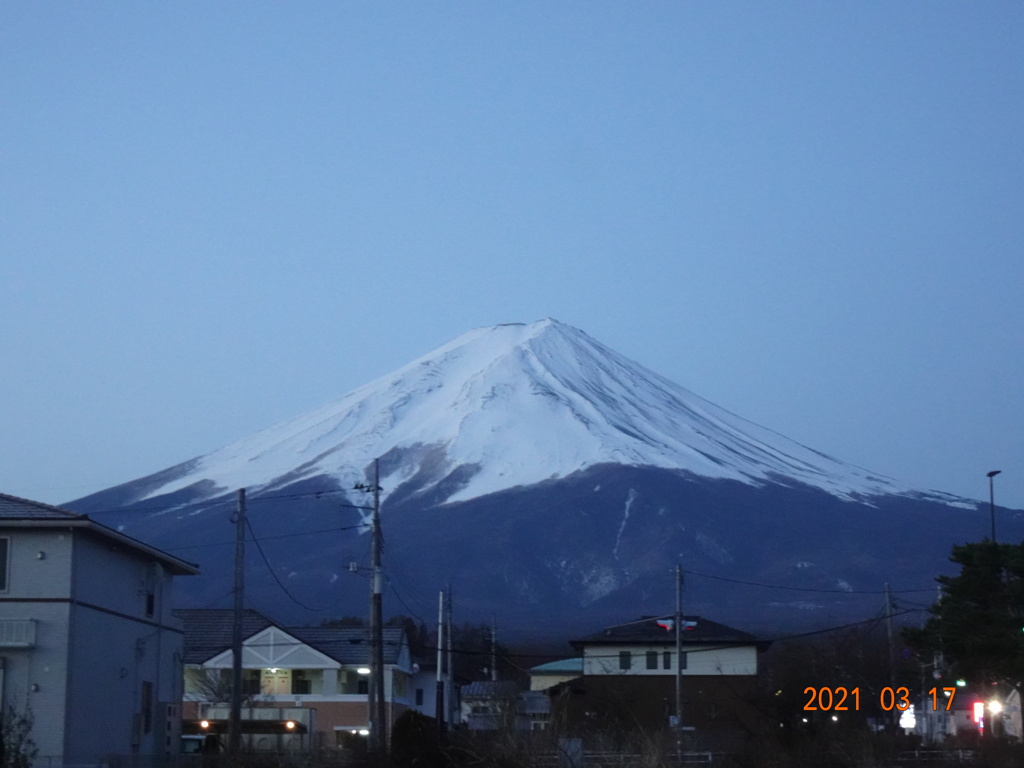 はじめて富士山