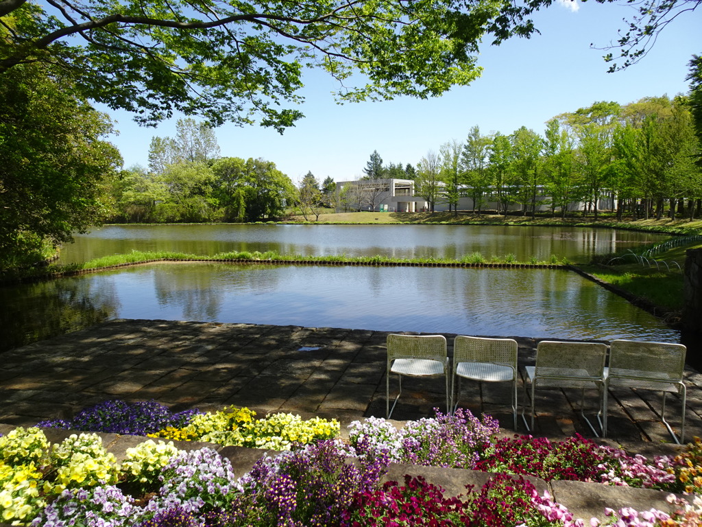 水戸植物公園にて