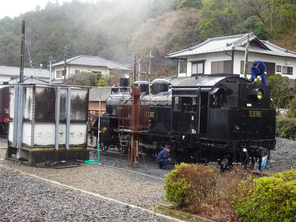 真岡鐡道のSL乗車