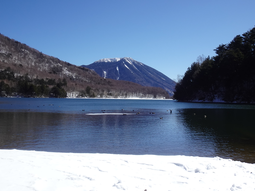 奥日光・湯ノ湖にて