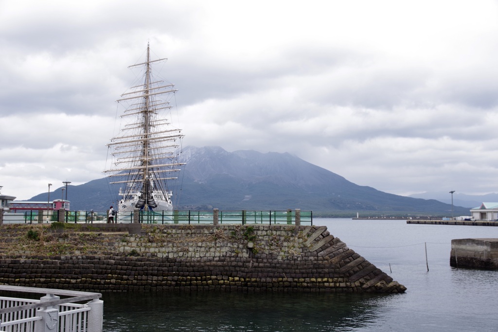 一丁台場からの海王丸