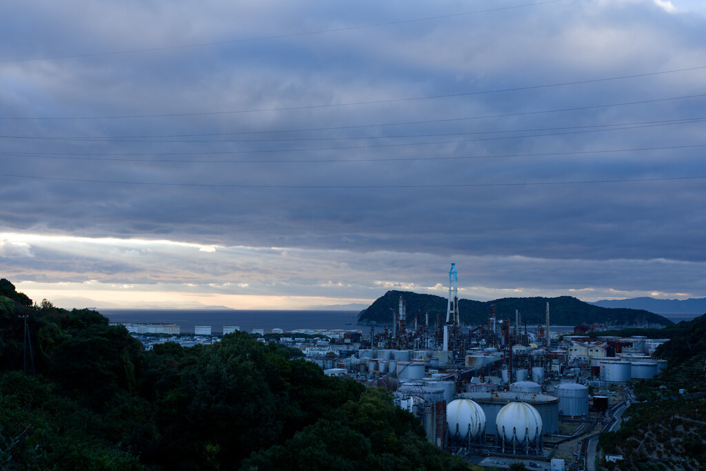 工場夜景