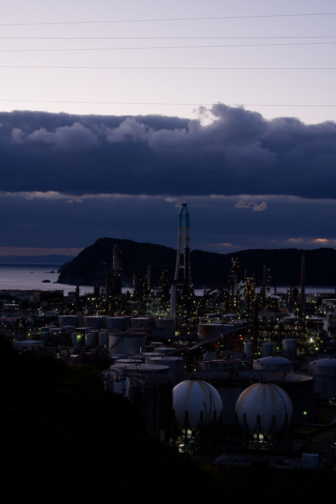 工場夜景