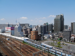 鉄道が見える風景