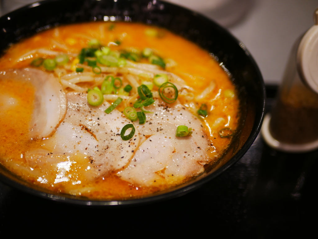 花月嵐の黄金味噌ラーメン