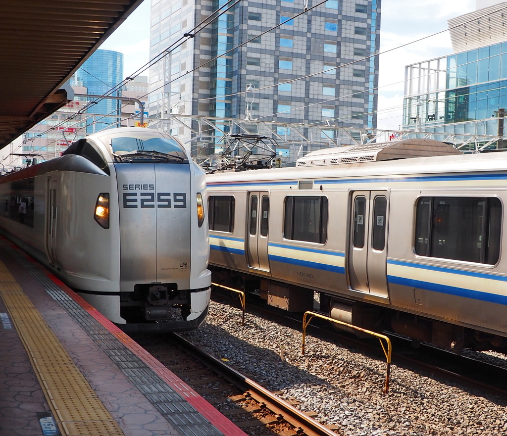 JR東日本錦糸町駅にて