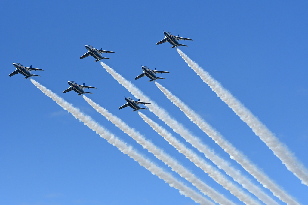ブルーインパルス in blue