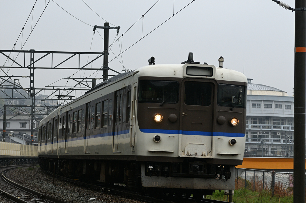 懐かしい電車　115系広島更新色