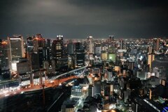 スカイビルからの夜景