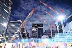 微妙にみんな同じ角度・・