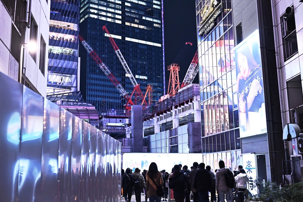 クレーンの似合う街