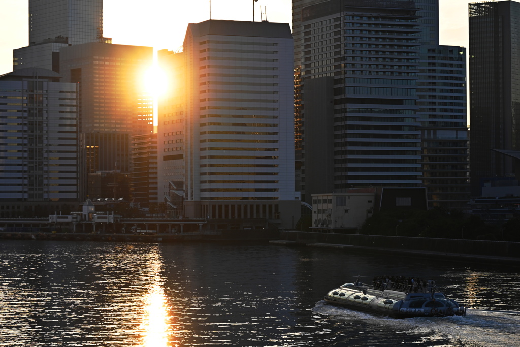 夕陽にむかって～～～はしれ～