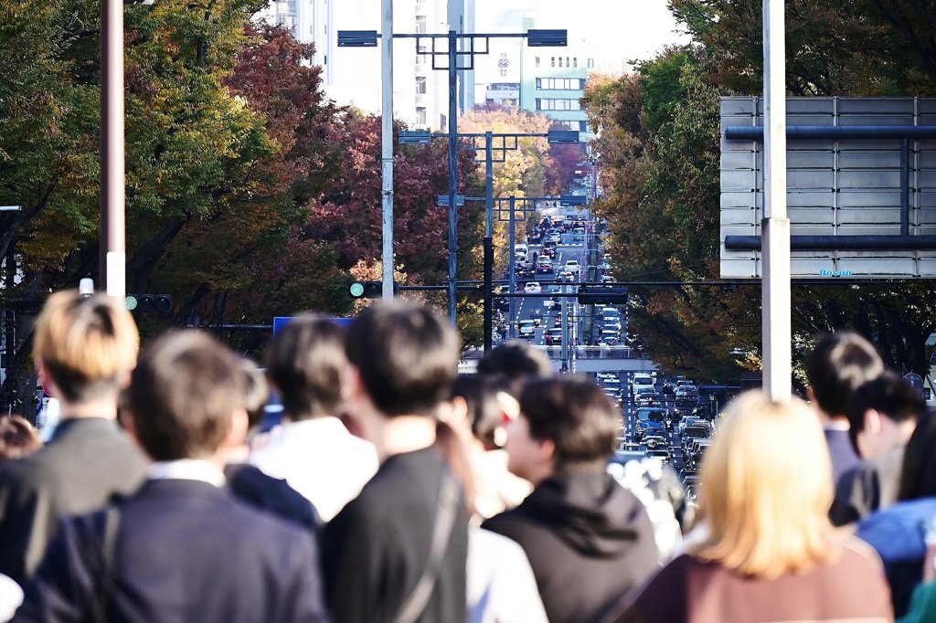 表参道も秋になった
