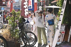 伝法院通りで～撮る人を～撮る