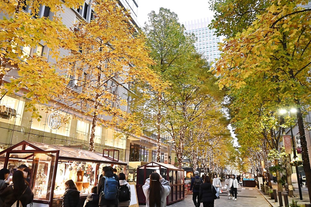 丸の内仲通りのイルミネーション　その１