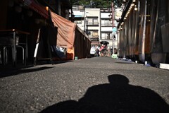 順光でローアングル