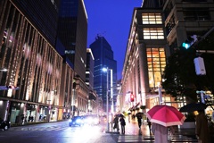 止みそうで止まない雨・・・