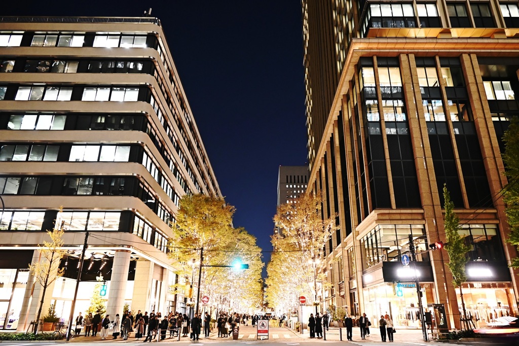 丸の内仲通りのイルミネーション　その５