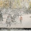 水滴のカーテン