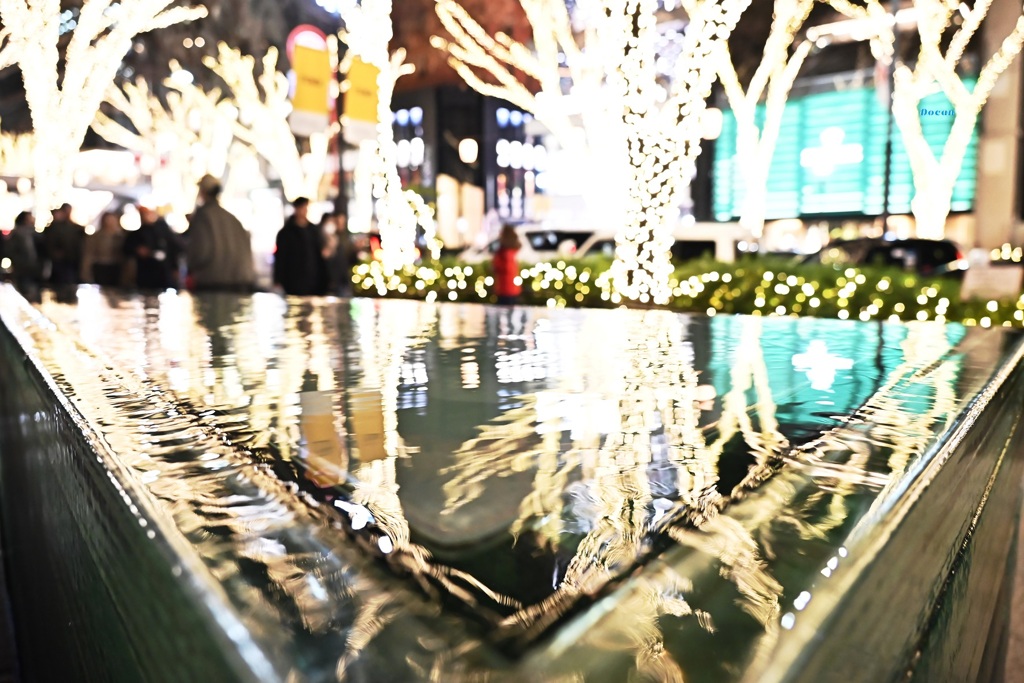 表参道のイルミネーションは～～～今日まで～