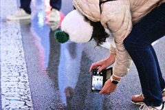 ローアングルで撮る人を撮る