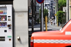 午後の通学路