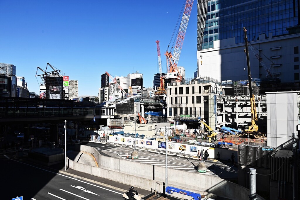 渋谷駅解体工事～現場感～