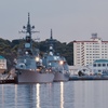 日暮の軍港