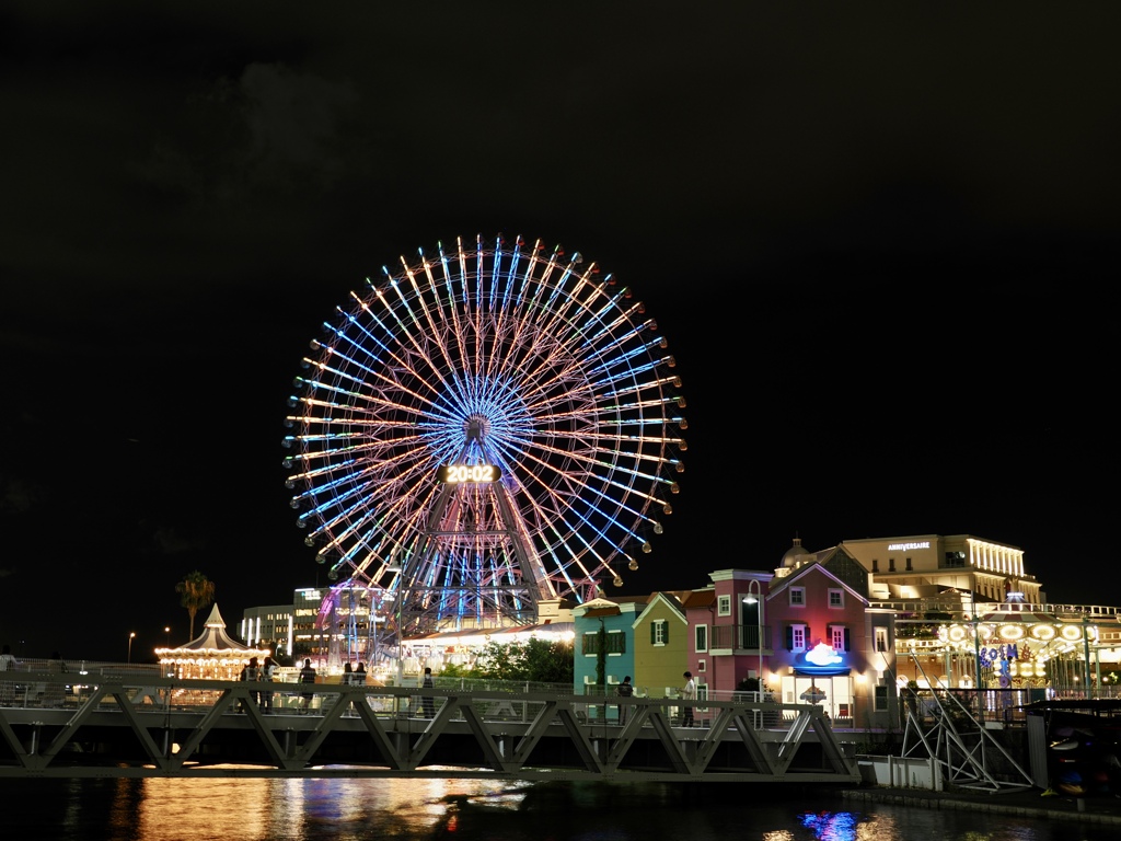 虹色の夜