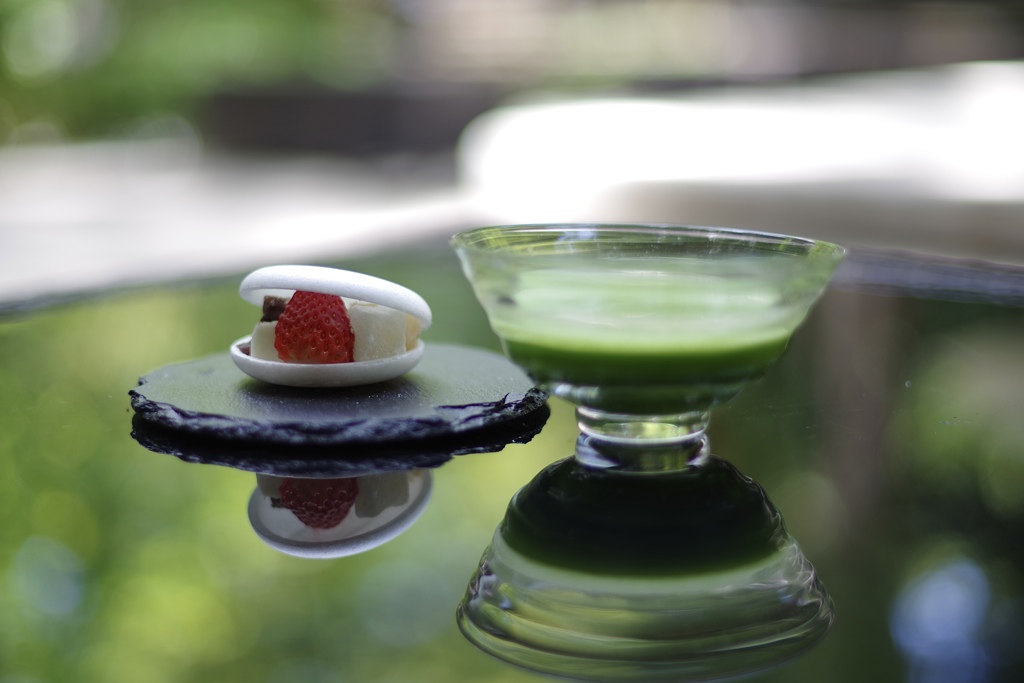 緑のカフェ