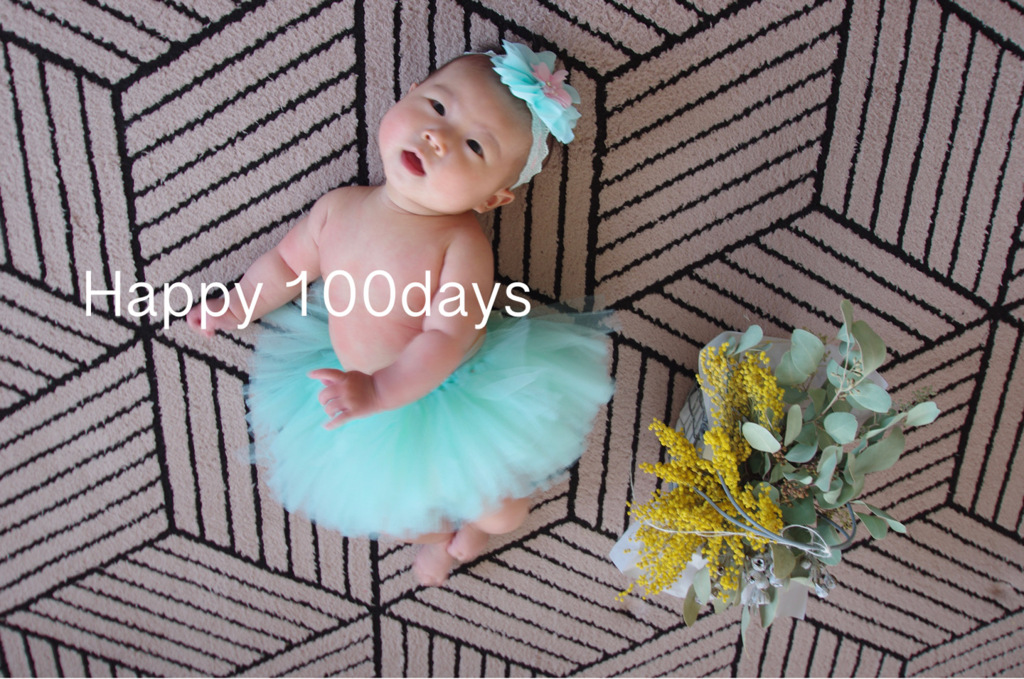 Happy 100days ②