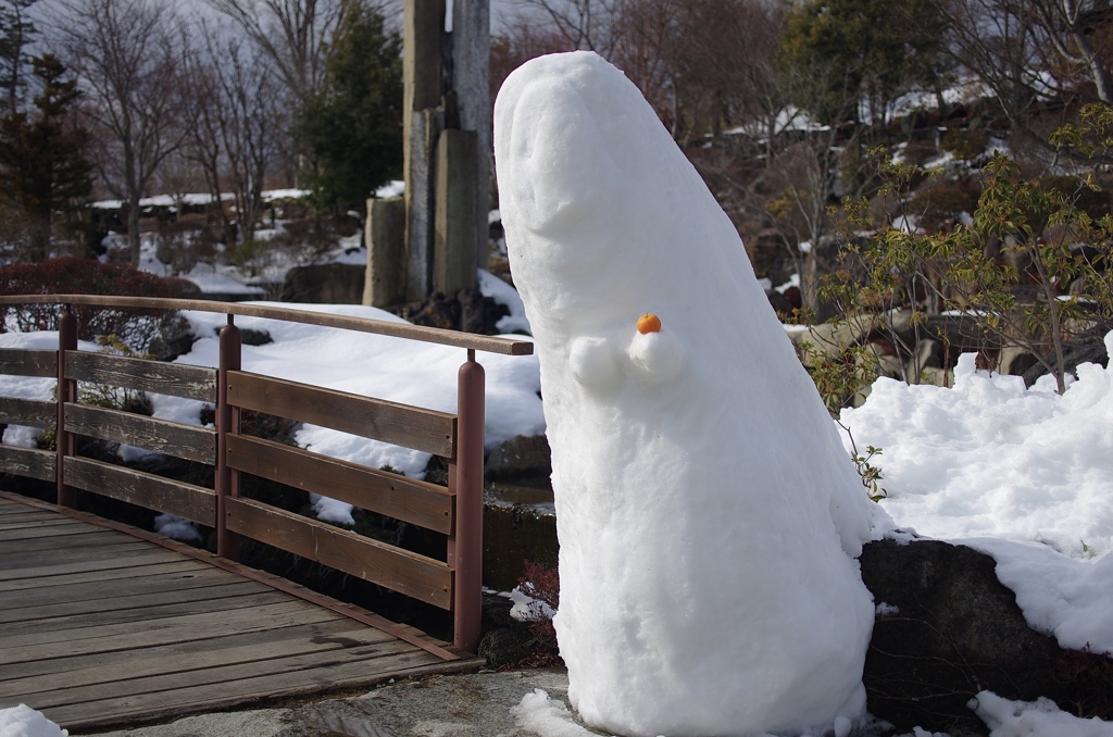カオナシがお出迎え