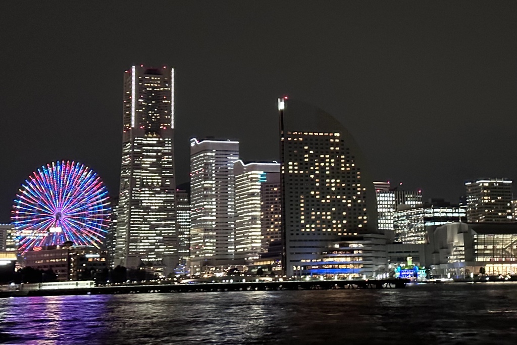 みなとみらいの夜景