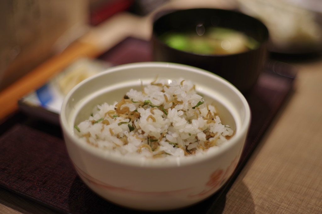 ちりめんじゃこご飯