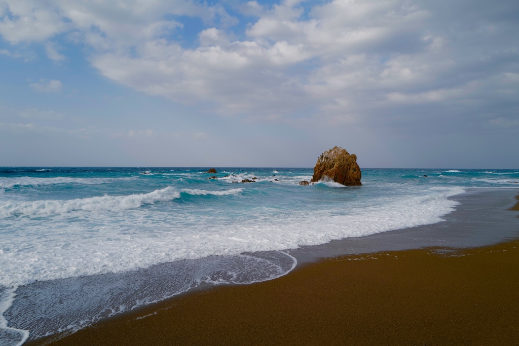冬の浜