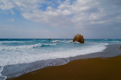 冬の浜