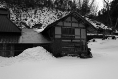 山村の冬