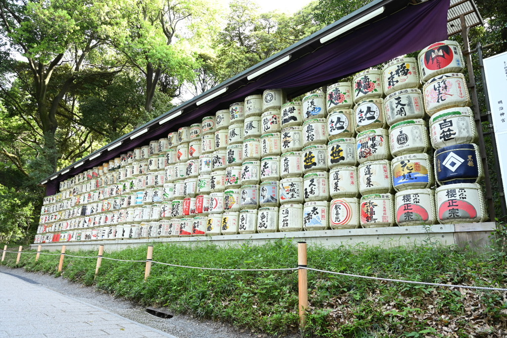明治神宮酒樽