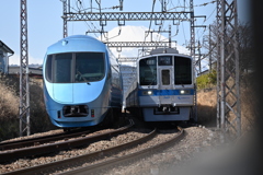 小田急と富士山