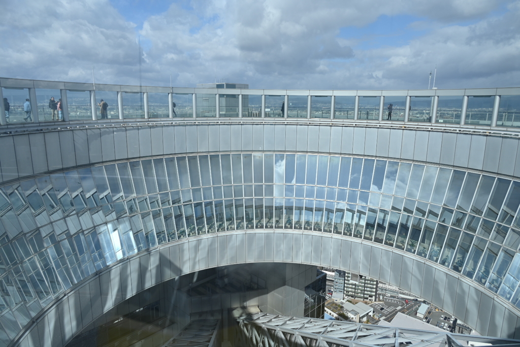 大阪、空中庭園。