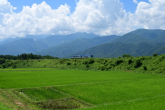 小海線と夏空2
