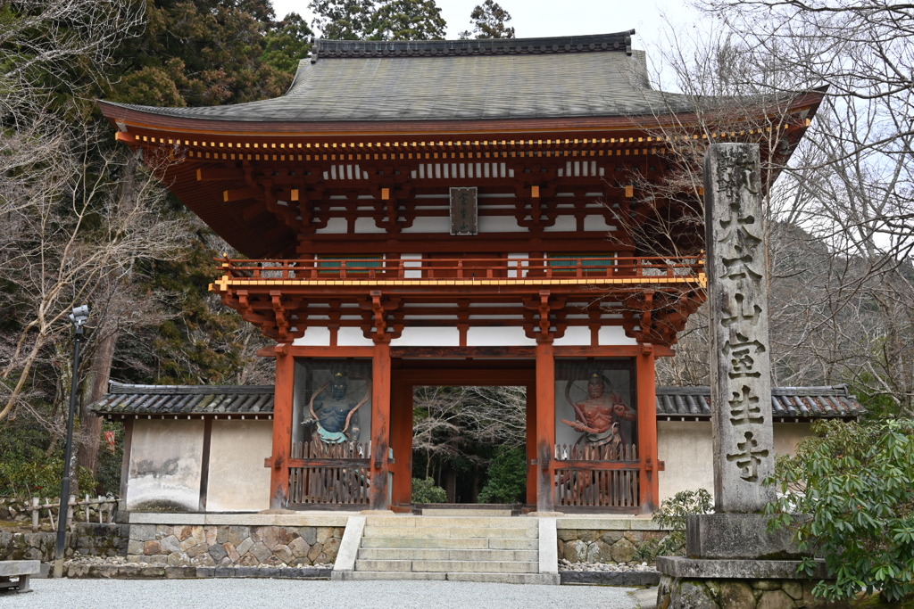奈良、室生寺、仁王門